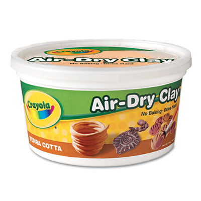 Crayola Air-Dry Clay available  in Terra Cotta. Have fun with the kids with this No Baking Clay for all of your arts & crafts on KangyCo.