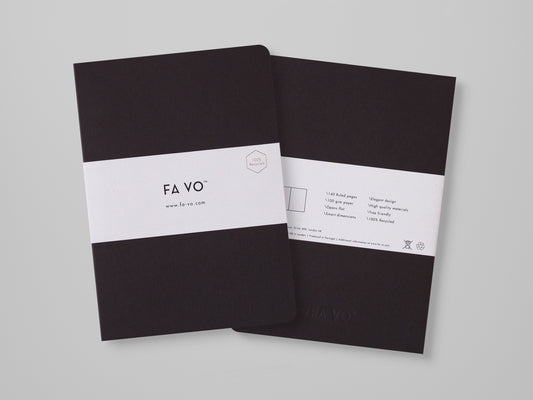 FA VO Notebook in a coffee brown color available on Kangyco.com.