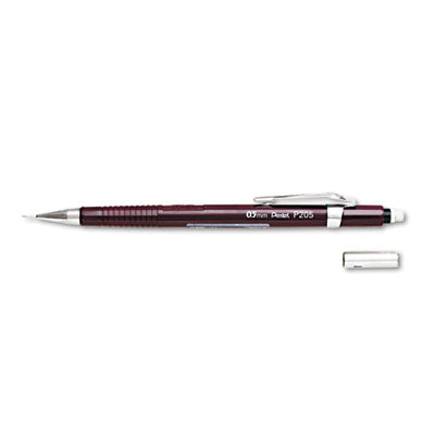 The Pentel P20 0.5mm Mechanical Pencil in Burgundy available at Kangyco.com.